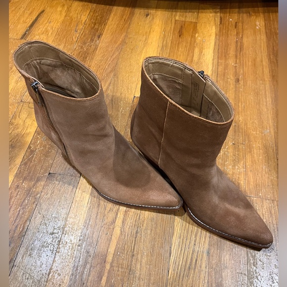 Sam Edelman Brown Suede Ankle Boots - Picture 10 of 13